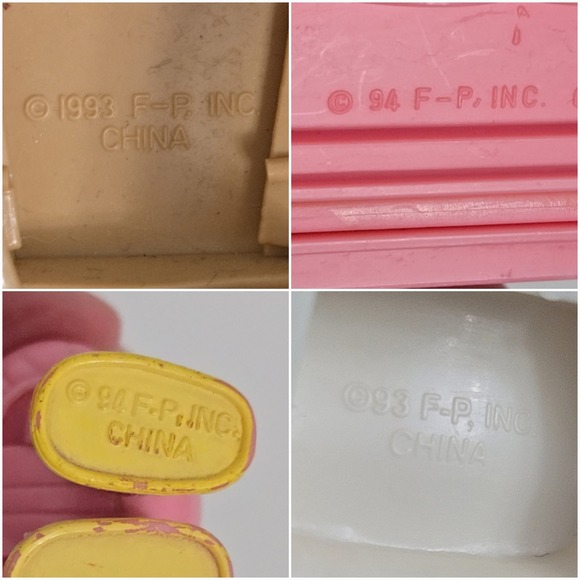 Fisher Price Vintage 90s Loving Family Pink Baby Nursery Dollhouse Furniture - Picture 9 of 9